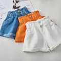 2024 ragazza estate bambini bambini moda Jeans caldi pantaloncini di Jeans tre colori