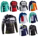 Maglia da uomo BAT FOX MTB maglia da discesa a maniche lunghe maglia da Mountain Bike Offroad DH