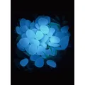 1 bag of 50 grains & 100 grains glow in the dark luminous stone garden & fish tank aquarium