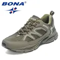 BONA 2023 nuovi designer scarpe da Jogging uomo scarpe da corsa Sneakers di marca traspiranti uomo
