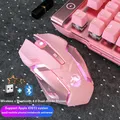 Mouse da gioco Bluetooth ricaricabile per computer Mouse da gioco RGB Mouse USB wireless Mouse ergonomico silenzioso per mouse per PC portatile