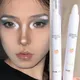 White Eyeshadow Eyeliner Stick Matte Shiny Black Blue Green Silver Glitter Diamond White Eye Liner