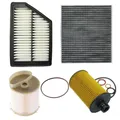 Set filtri per SSANGYONG KORANDO (CK) 2.0 filtro aria motore Diesel filtro abitacolo filtro olio