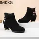 2020 new Elegant Ankle Boots Women's Lace Short Boot Lady Fashion Evening Party High Heel Shoes