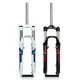 26" MTB Aluminum Shock Fork Disc Brake V-Brake Dual Purpose Bicycle Front Shock 28.6mm Vertical Tube