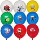 10pcs 12Inch Spiderman Latex Balloon Party Supplies Superhero Spider Party Balloon Balloons for Kids