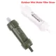 Outdoor Mini Water Filter Straw Camping Purification for Survival or Emergency Supplies Portable