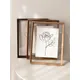 Transparent Wooden Frame Display Acrylic Solid Wood Picture Frame Mounting Calligraphy Large Frame