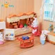 Forest Family Doll 1:12 Dollhouse Kitchen Accessories Mini Model Reindeer Animal Miniature Furniture