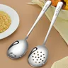 WORTHBUY 304 Stainless Steel Serving Spoon Large Public Spoon Public Large Soup Ladle Household