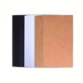 20 Sheets A4 Brown Kraft /Black /White Cardstock 8.26 x 11.7in 250gsm White cardstock Paper DIY