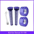 For Dyson V7 V8 Cordless Vacuum Cleaners Replacement Pre-Filter and Post- Filter Pre Filter + HEPA