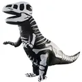 New Inflatable Dinosaur Costume T-Rex Skeleton Adults Kids Dino Suit Carnival Cosplay Party Fancy