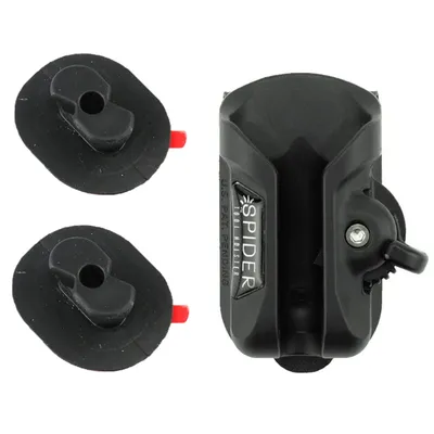 Spider Tool Holster Tape Measure Set - Black Faux Leather Tool Pouch with Tape Measure Ideal for Home Improvement And DIY Projec