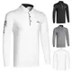 Long-sleeved Golf T-shirts Men Sports and Leisure Multipurpose Fast Drying Breathable Polo Shirts