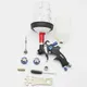 Mini Spray Gun 1.0MM Paint Spray Gun 0.8MM Nozzle Kit 400CC/250CC Tank Air Paint Gun With Paint