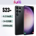 FUFFI S23+ Smartphone Android 6.3 inch 32GB ROM 3GB RAM 3000mAh Battrey Mobile phones 5+8MP Camera