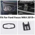 Warning Light Lamp / Head Lamp Headlight Switch Panel Cover Trim For Ford Focus MK4 2019 - 2022