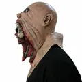 Halloween Bloody Horror Ripped Mask Double-layer Skull Latex Mask Scary Cosplay Party Props