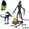 Warrior 018 Alien Queen Sci-Fi Revoltech 016 Alien Action bambola da collezione figura Alien VS