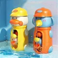 New Cute Duck/Elephant Baby Shower Bath Toys Children Water Play Spinner with Suction Cup Waterwheel