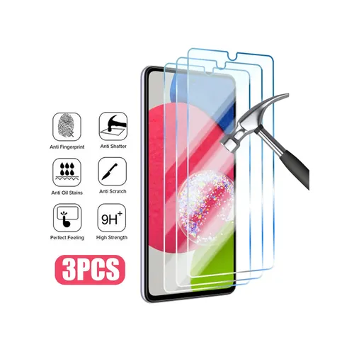 3PCS Glass For Samsung Galaxy A10 A20E A21S A30S A40 A50 A70 Screen Protector for Samsung A12 A22 A31 A32 A51 A52S 5G M21 M31