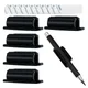 5Pc Silicone Pen Holder Adhesive Pen Cover Clips Learning Stationery Utility Pen Mounts Desk