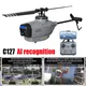 RC ERA C127 AI Sentry Mini Spy Brushless Drone FPV with HD Camera Professional 4ch RC Helicopter