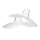 2 Pack Anti-bite Breastfeeding Mother Nipple Feeding Shield Butterfly Silicone Shields Protectors