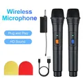 Heikuding microfono Wireless sistema microfono dinamico per Karaoke canto Dj microfono altoparlante