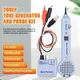 Tone Generator Kit Wire Tracer Circuit Tester 200EP High Accuracy Cable Toner Detector Finder Tester