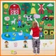 Farm Animals Felt Story Busy Board Set Toddlers Preschool Farmhouse Themed Early Learning