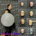 Unpainted 1/12 Punisher Man Soldier Eye Face Mask Design Zombie Jim Lee White Model Head Sculpture