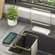 Sink Filter Rack Kitchen Foldable Sink Strainer Mesh Bag Stand Waste Garbage Net Shelf Anti-Clogging