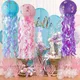 Mermaid Party Decorations Litte Mermaid Jellyfish Paper Lantern Under the Sea Party Decor Girl