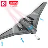 SEMBO 1163pcs Stealth Military Military Bomber Assemblage Building Blocks serie militare Fighter