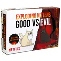 Exploding Kittens Good vs Evil 55 Cards Elevate with New Characters Family Games for Kids and Adults