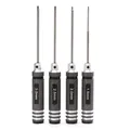 Top Quality Titanium Nitride TiNi Hex Driver Wrench Screwdriver 1/4 Piece Set 1.5mm/2mm/2.5mm/3.0mm