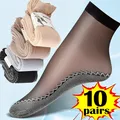 10 Pairs Women Socks Soft Socks Woman Summer Ultrathin Breathable Sock Casual Lightweight Female