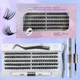 Hinarin 45/120 Pcs Cluster Individual Eyelashes Extensions Kit Set With Eyelashes Glue Grafting Bond