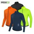 WOSAWE giacca da Ciclismo da uomo antivento traspirante Mesh Ciclismo Mountain Bike MTB Running