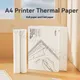 PeriPage A4 Mini Printers Quick Dry and Long Time Storage Continuous Thermal Paper 100 Sheets Folded