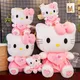 24-55cm Sanrio Hello Kitty Cat Plush Toys Cartoon KT Cat Plushie Doll Soft Stuffed Anime Pillow