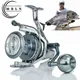 VWVIVIDWORLD 8000-12000 77LB Drag Saltwater Fishing Reels Alloy Spool Steel Bearing Alloy Gear Metal