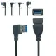USB 3.0 Male to Female USB Extension Cable Right Angle 90 Degree USB Adapter UP/Down/Left/Right Cabo