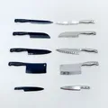 1/12 Dollhouse Mini Knives Model Kitchen Cooking Utensils Accessories Children's Pretend Play Toys