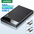UGREEN HDD Case 2.5'' SATA to USB 3.0 Hard Drive Enclosure for SSD Disk HDD Box USB C 3.1 Gen 2 Case