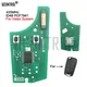 QCONTROL Car Control Remote Key Electronic Circuit Board forOpel/Vauxhall Astra H 2004 - 2009