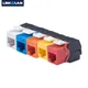 10G Ethernet RJ45 CAT6A Colorful Keystone Jacks Toolless Type Network Modules Tool-Free Connection 7