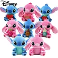 Funny Disney Cartoon Blue Pink Stitch Plush Dolls Anime Toys Lilo and Stitch Stich Plush Stuffed